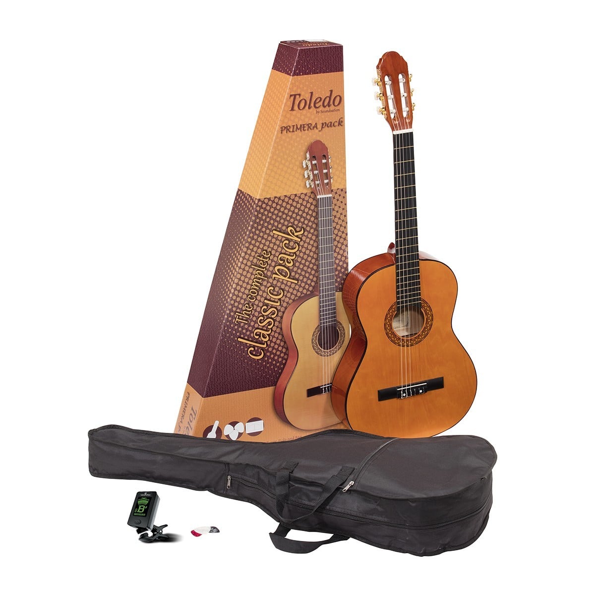Soundsation PRIMERA-GP-44NT Paquete de guitarra clásica 4/4 PRIMERA-GP-44NT