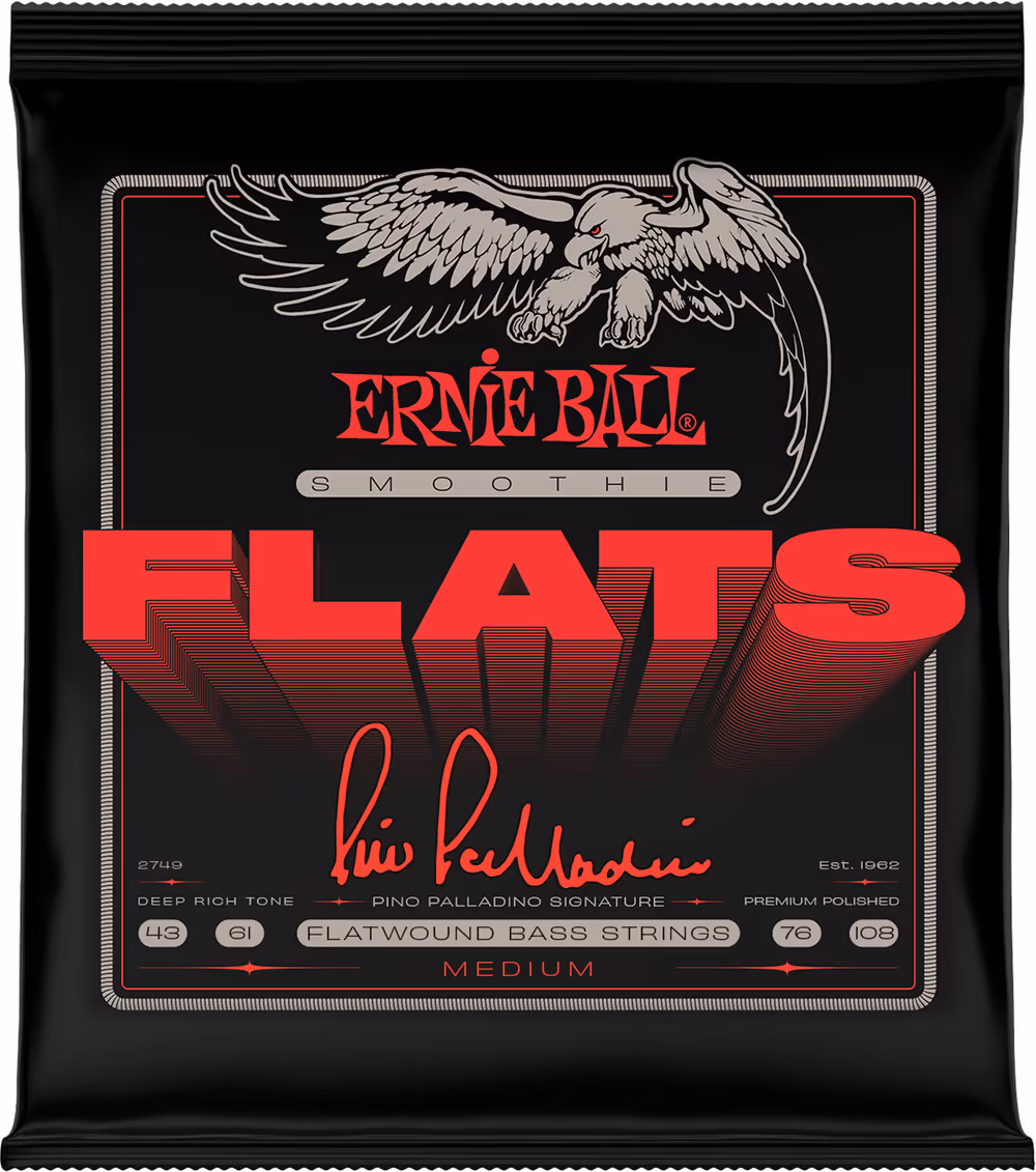 ERNIE BALL Juego Bajo Eléctrico Signature Pino Palladino Medium 43-108 CEB2749