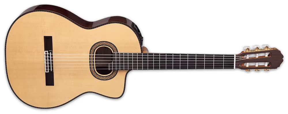 TAKAMINE GTVDH90 Guitarra  Dh90 E/A Classic Hirade Cutaway - Natural GTVDH90