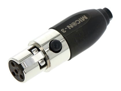 Rode Micon 3 Adaptador Para HS1,PINMIC ,Lavalier Compatible Shure Micon 3
