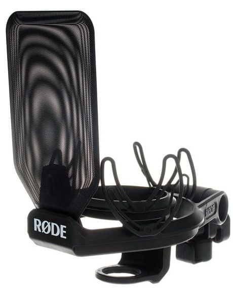 Rode SMR Sistema de suspensión Rycote + filtro antipop para micrófono SMR