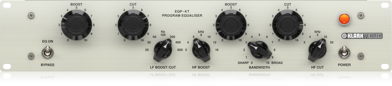 Klark Teknik EQP-KT Ecualizador Válvulas de 2 bandas EQP-KT