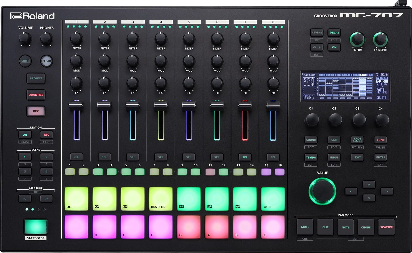 Roland MC-707 Groovebox MC-707