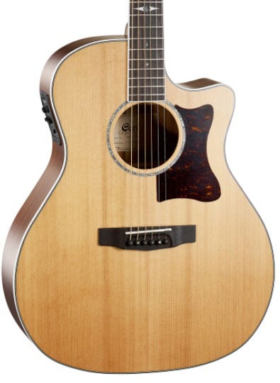 Cort GA5F-BW NS Guitarra Acústica Electrificada Natural Satin GA5FBW-NS