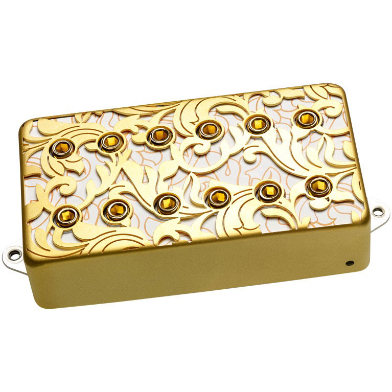 DiMarzio DP287FSGW Utopia Pastilla para Guitarra Eléctrica Neck F-Spaced Gold/White DP287FSGW
