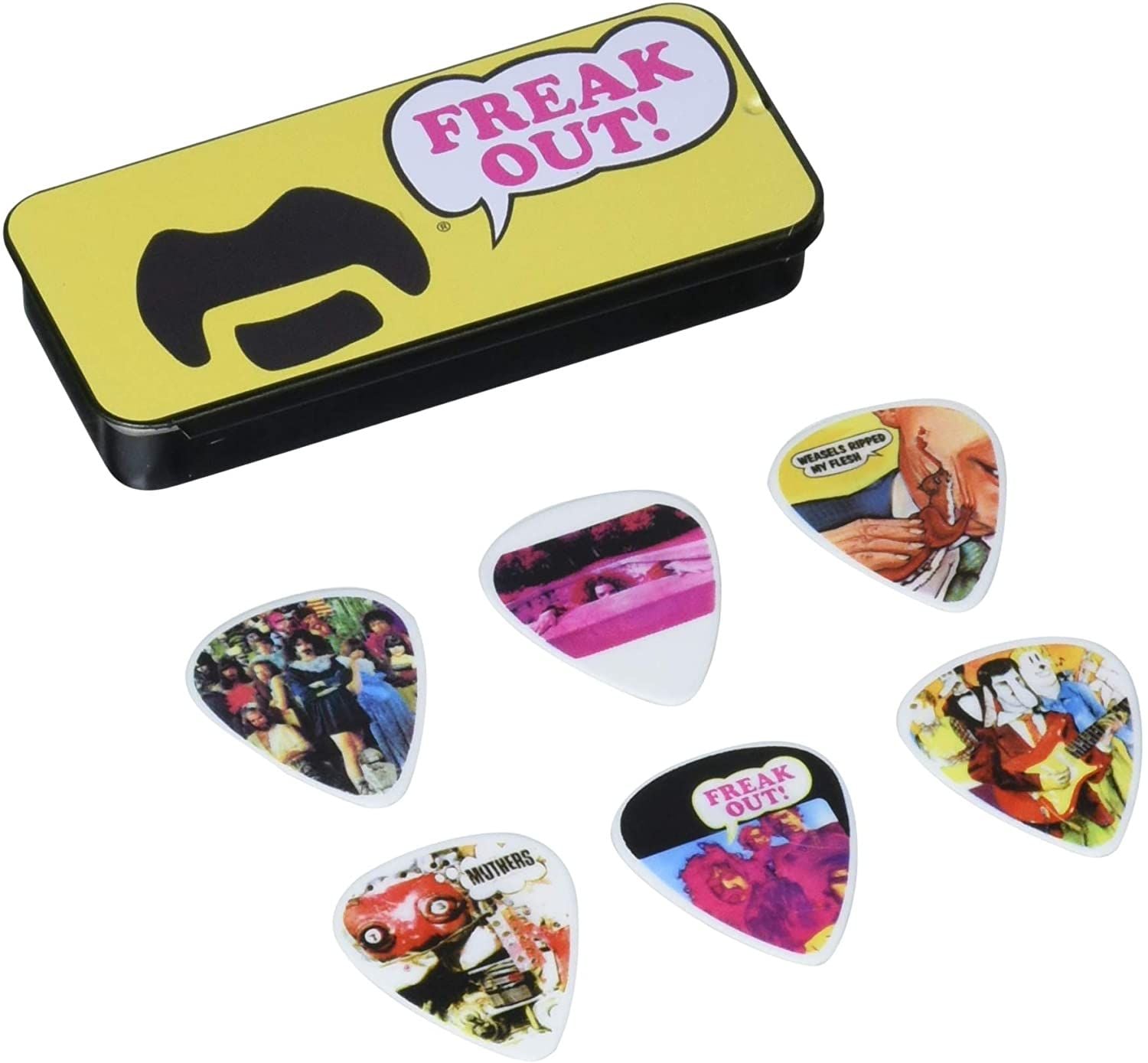 Dunlop Bote Frank Zappa Medium Pack de 6 Un. ZAPPT01M
