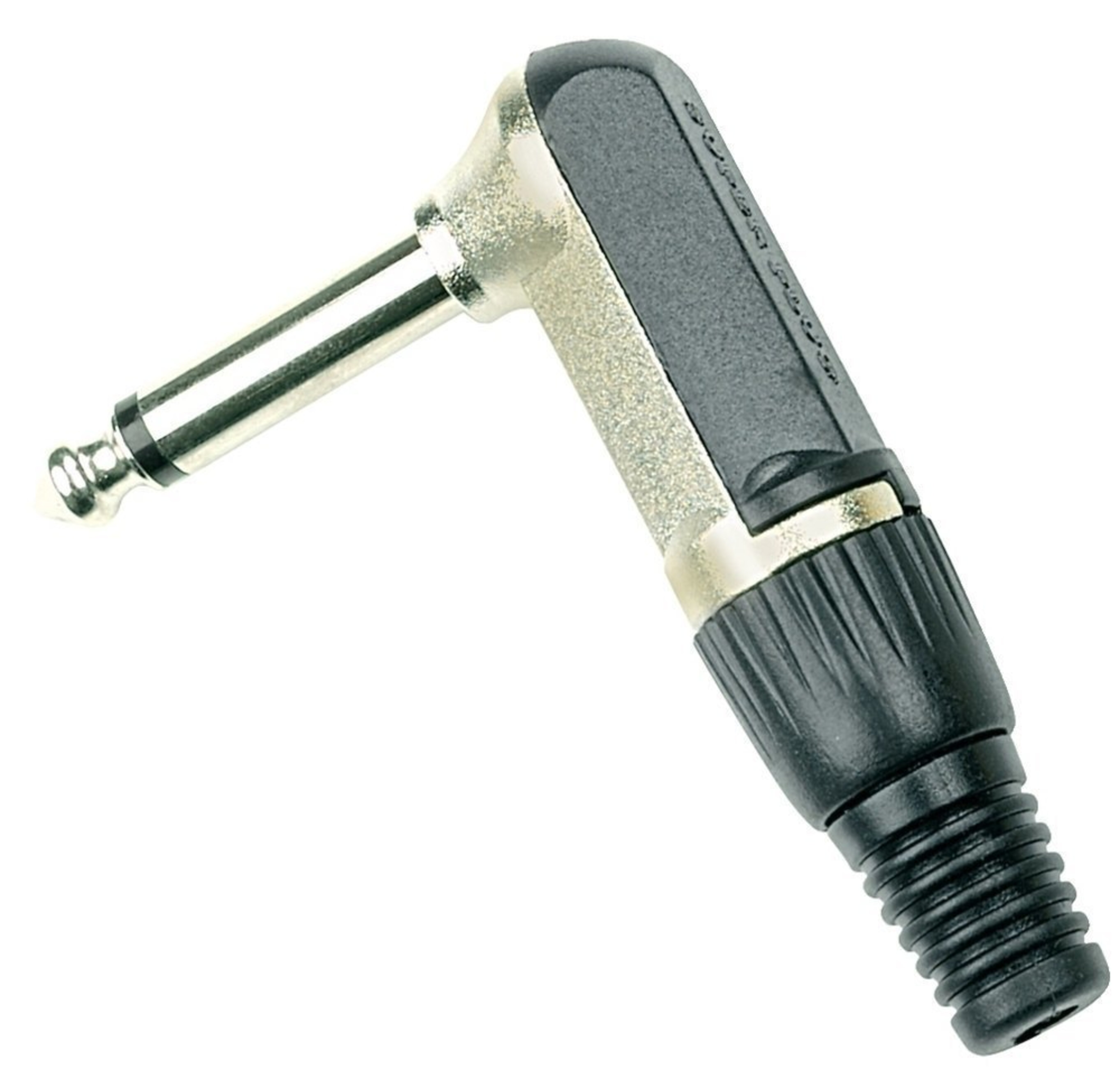 Gewa Conector Jack mono curvado 6,3mm Conector Jack mono curvado 6,3mm