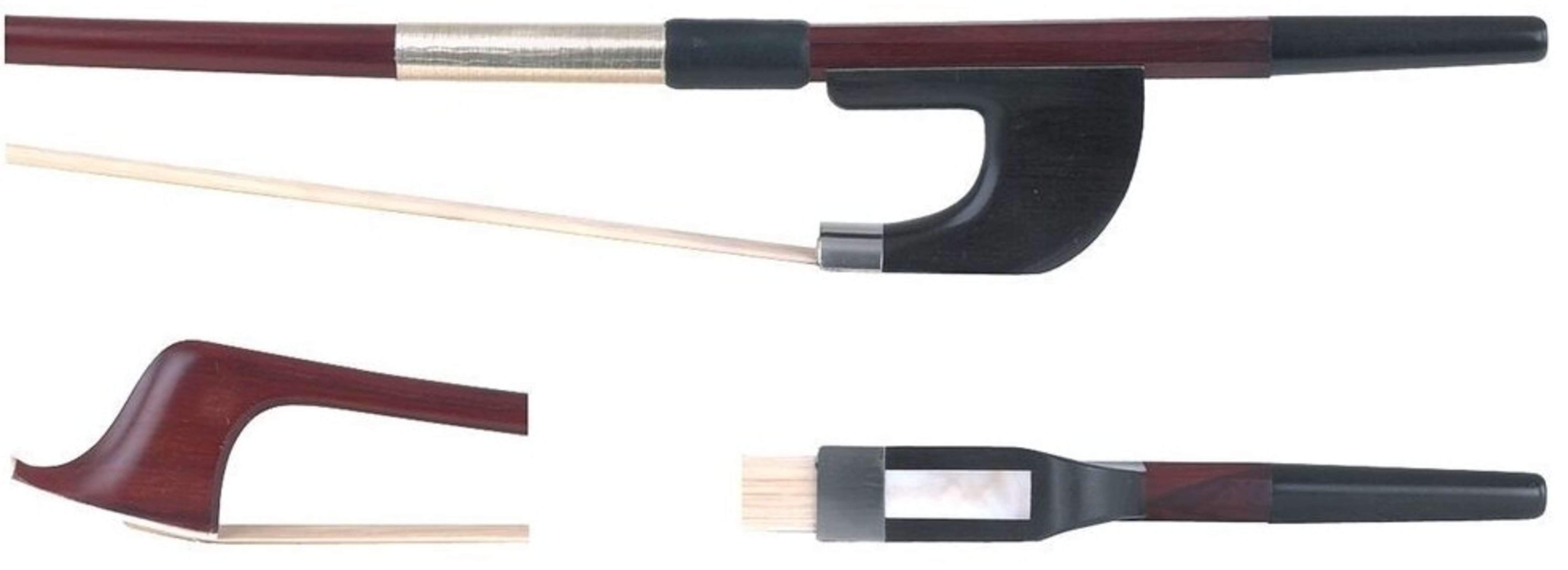 Gewa Arco de Contrabajo Madera Brasil Estudiante 1/4 Arco de Contrabajo Madera Brasil Estudiante 1/4