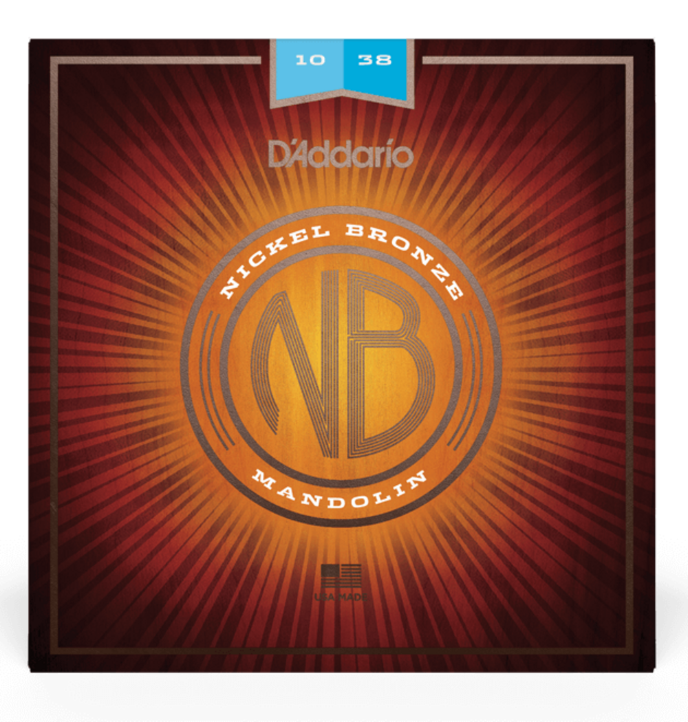 D Addario NBM1038 Juego de Cuerdas para Mandolín de Níquel Bronce NBM1038 