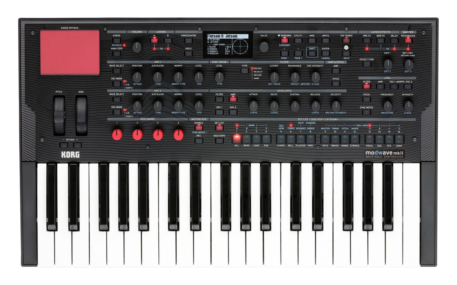 Korg Modwave MKII Teclado Sintetizador MODWAVE MKII