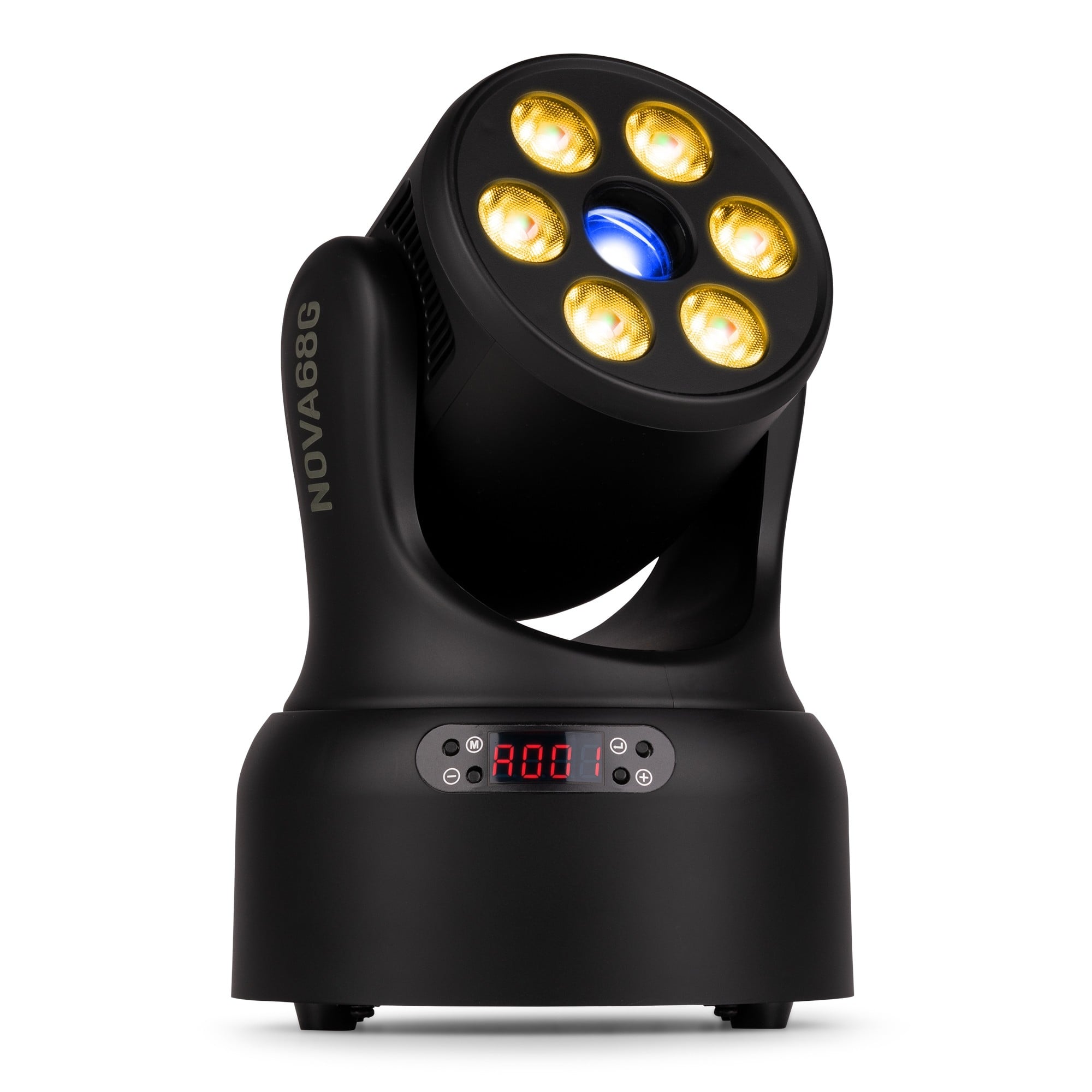 Beamz NOVA68G-BK Cabeza móvil Wash MH con gobo NOVA68G-BK Cabeza móvil Wash MH con gobo