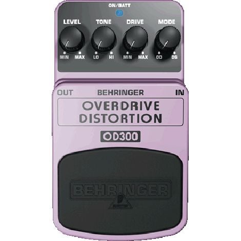 BEHRINGER OD300 Pedal Guitarra Efecto Distorsion OD300 Behringer OD-300 OD300