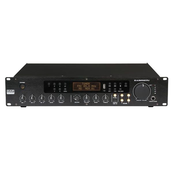 DAP Audio ZA-9250TU Amplificador de Zonas 100V ZA-9250TU