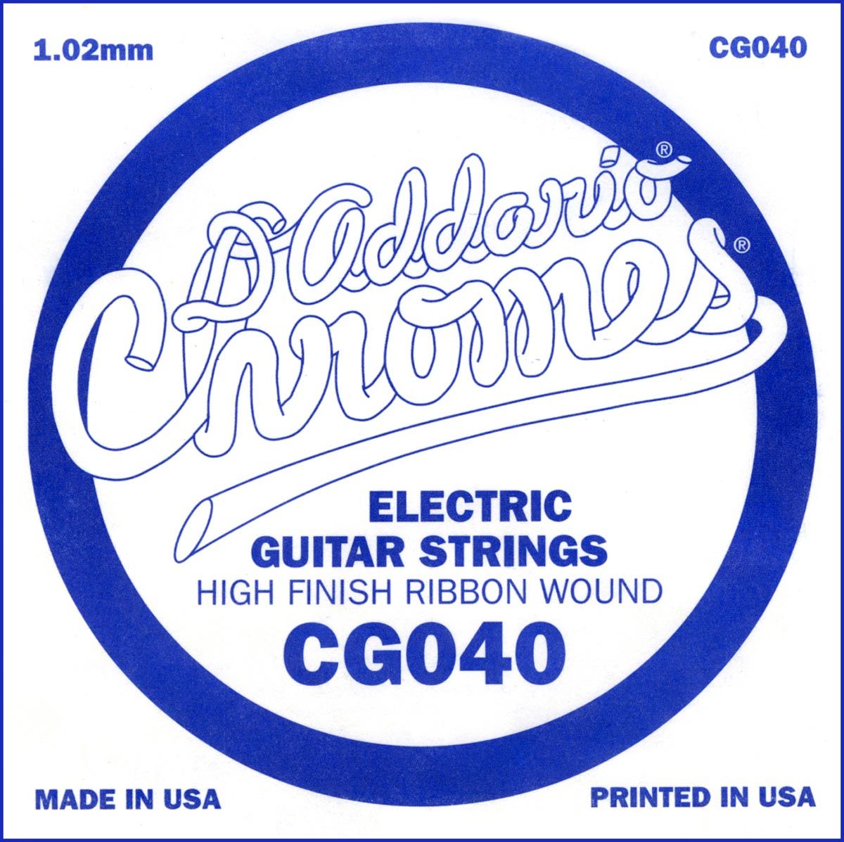 D´addario CG040 Cuerda Suelta para Guitarra Eléctrica CG040