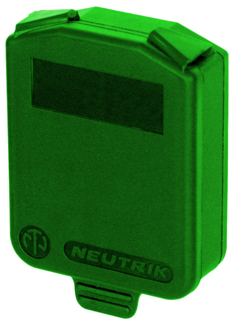 Neutrik SCDX-5-GREEN TAPA PROTECTORA SCDX-5 VERDE SCDX-5-GREEN