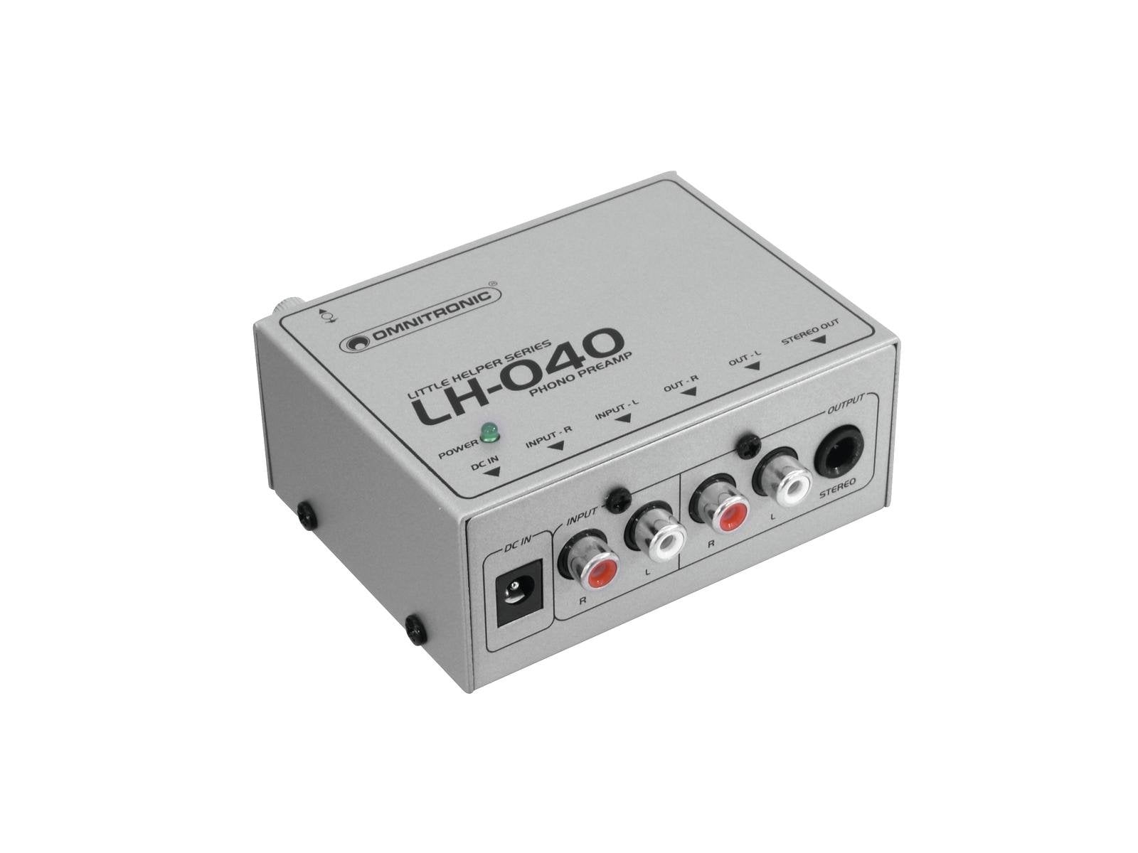 Omnitronic LH-040 Preamplificador Phono LH-040