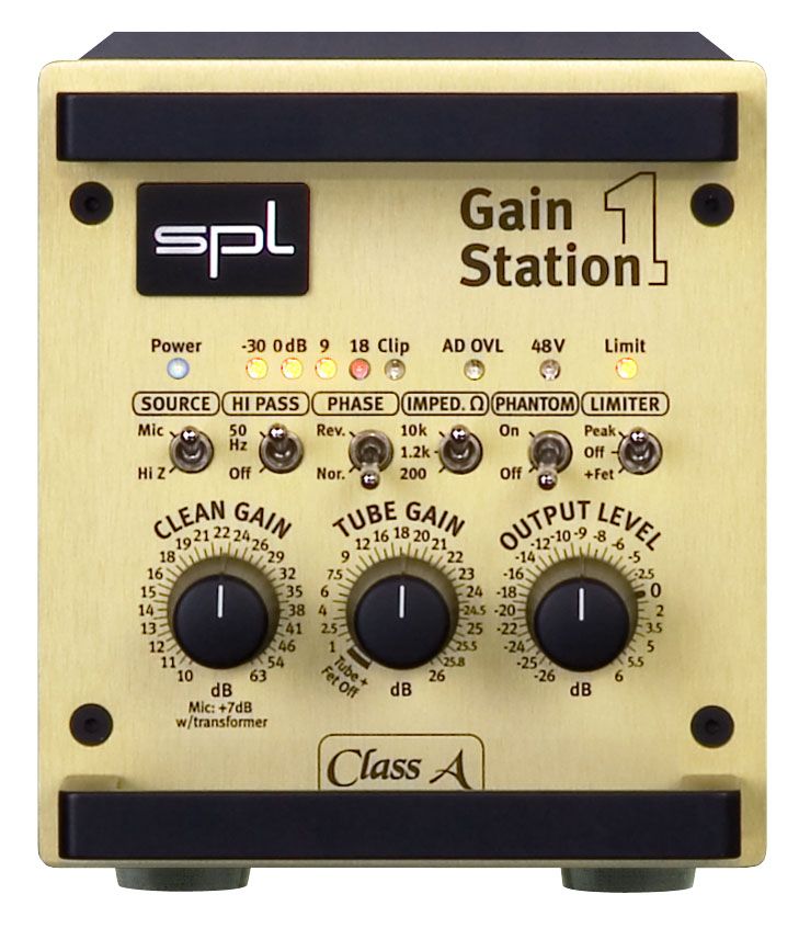 SPL Gainstation 1 Preamplificador de micrófono GAIN STATION 1
