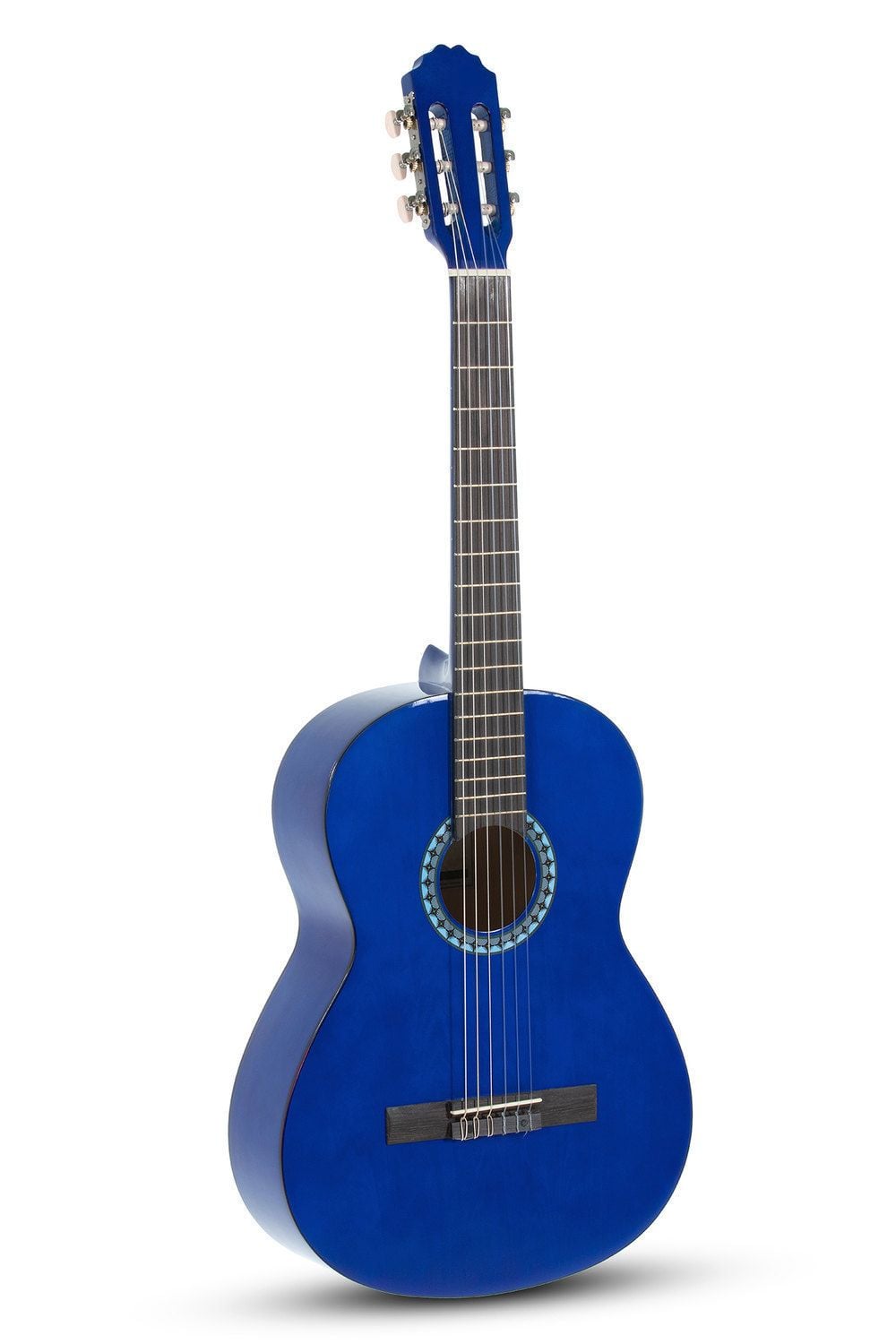 Gewa PS510155 Guitarra Clásica Basic 4/4 Azul Transparente PS510155