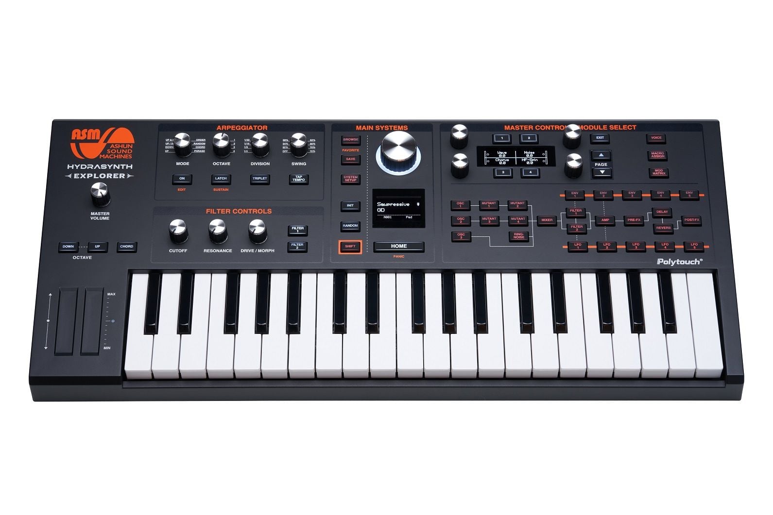 Ashun Sound Machines Hydrasynth Explorer Sintetizador Digital Hydrasynth Explorer