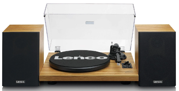 Lenco LS-500OK Giradiscos con Bluetooth, Amplificador Interno y Altavoces LS-500OK