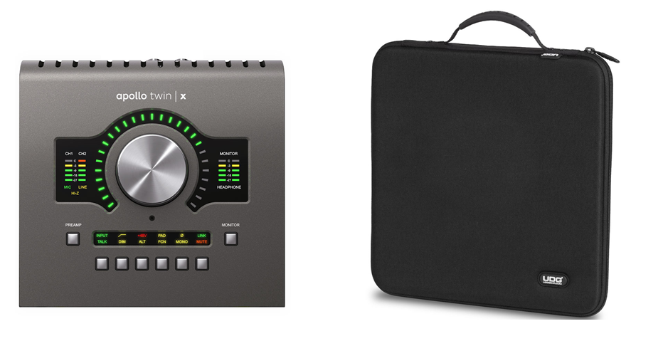 Universal Audio Apollo Twin X USB HE Interfaz de Audio + Funda UDG Gratis Apollo Twin X USB HE Interfaz de Audio + Funda UDG