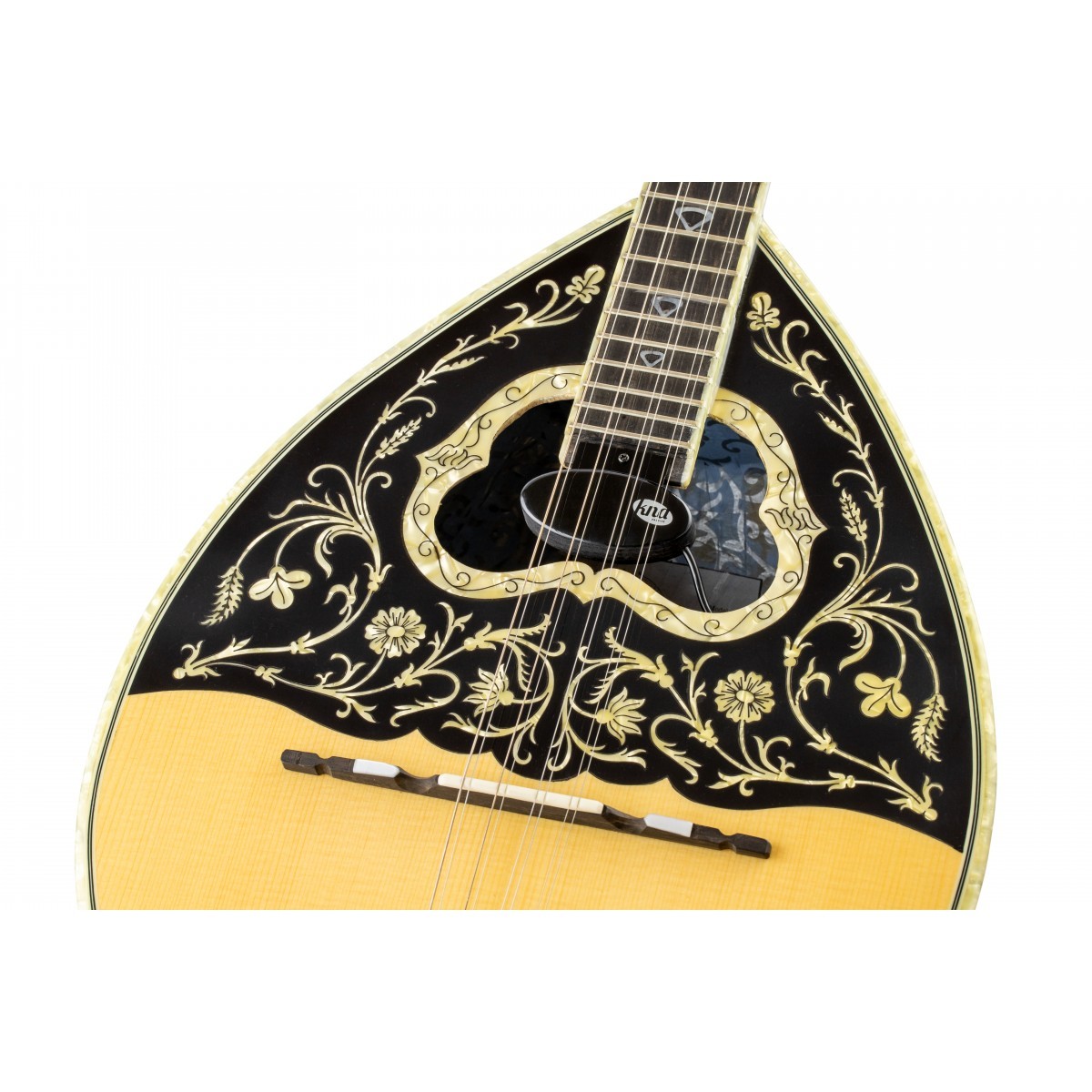 KNA BZ-1   Single-coil, soundhole-mounted design with passive electronics BZ-1