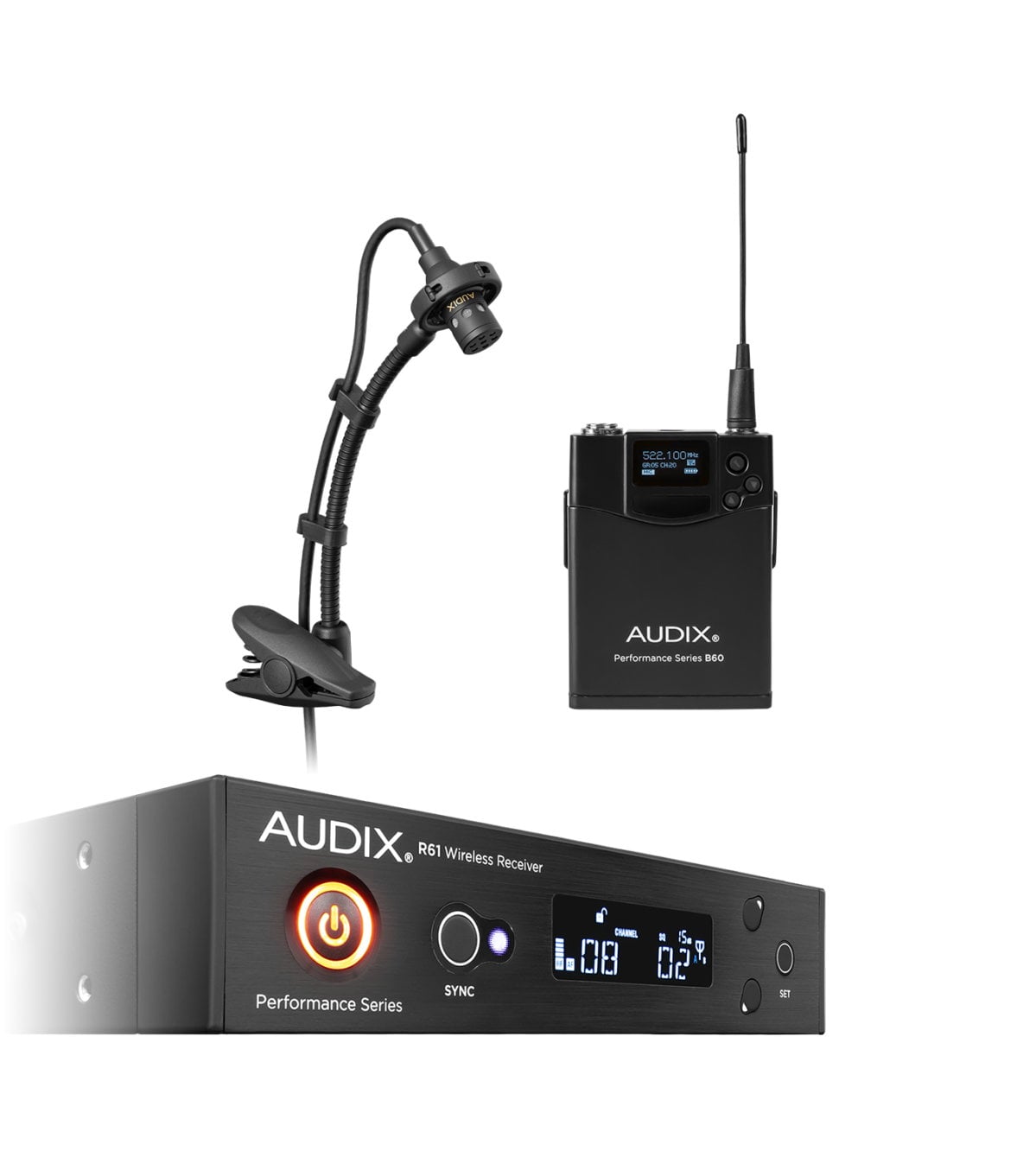 Audix AP61SAX Sistema Completo Micrófono Inalámbrico AP61SAX