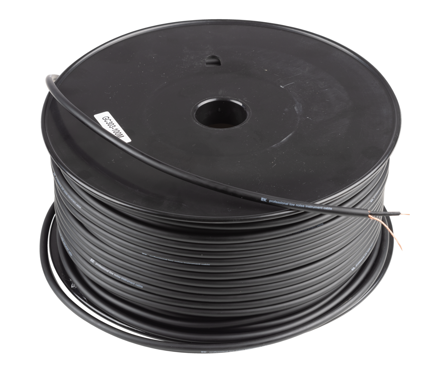EK Audio Bobina De Cable Para Instrumentos De 100M GC303