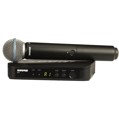 SHURE BLX24RE B58 Microfono inalambrico de Mano Beta 58 BLX-24E-B58