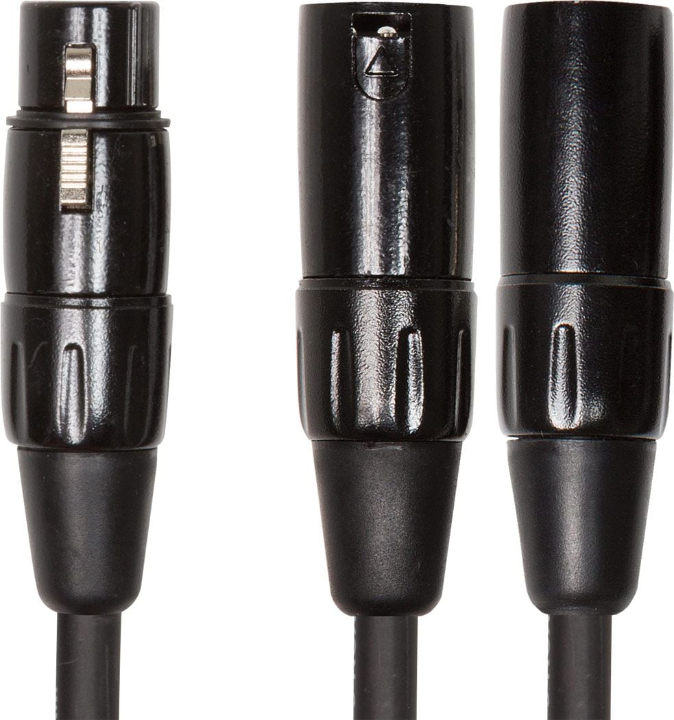 Roland RCCYCXF2XM XLR Hembra a 2 XLR Macho 15cm RCCYCXF2XM