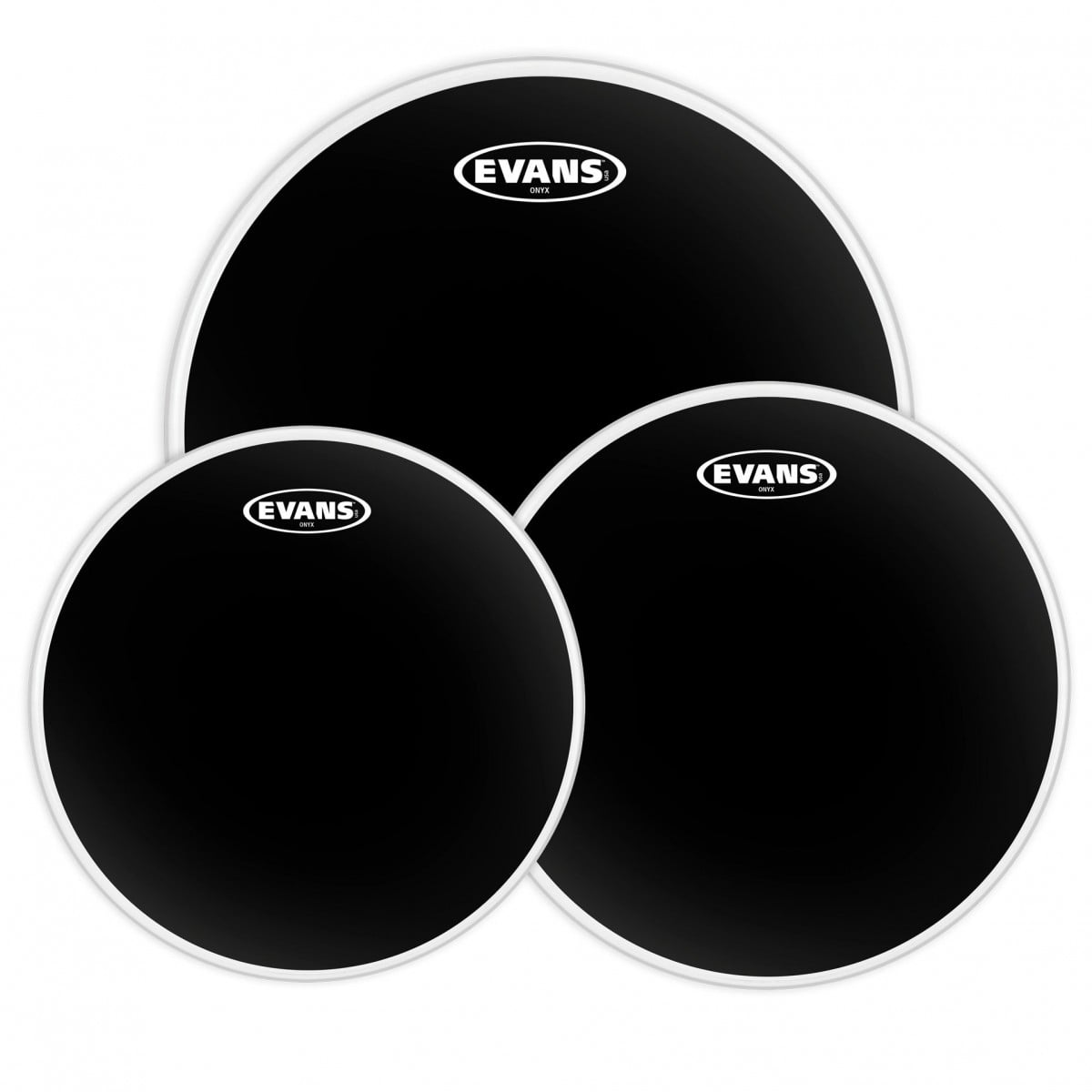 Evans Pack Onyx Coated Standard 12, 13, y 16 ETPONX2S Pack Onyx Coated Standard 12, 13, y 16