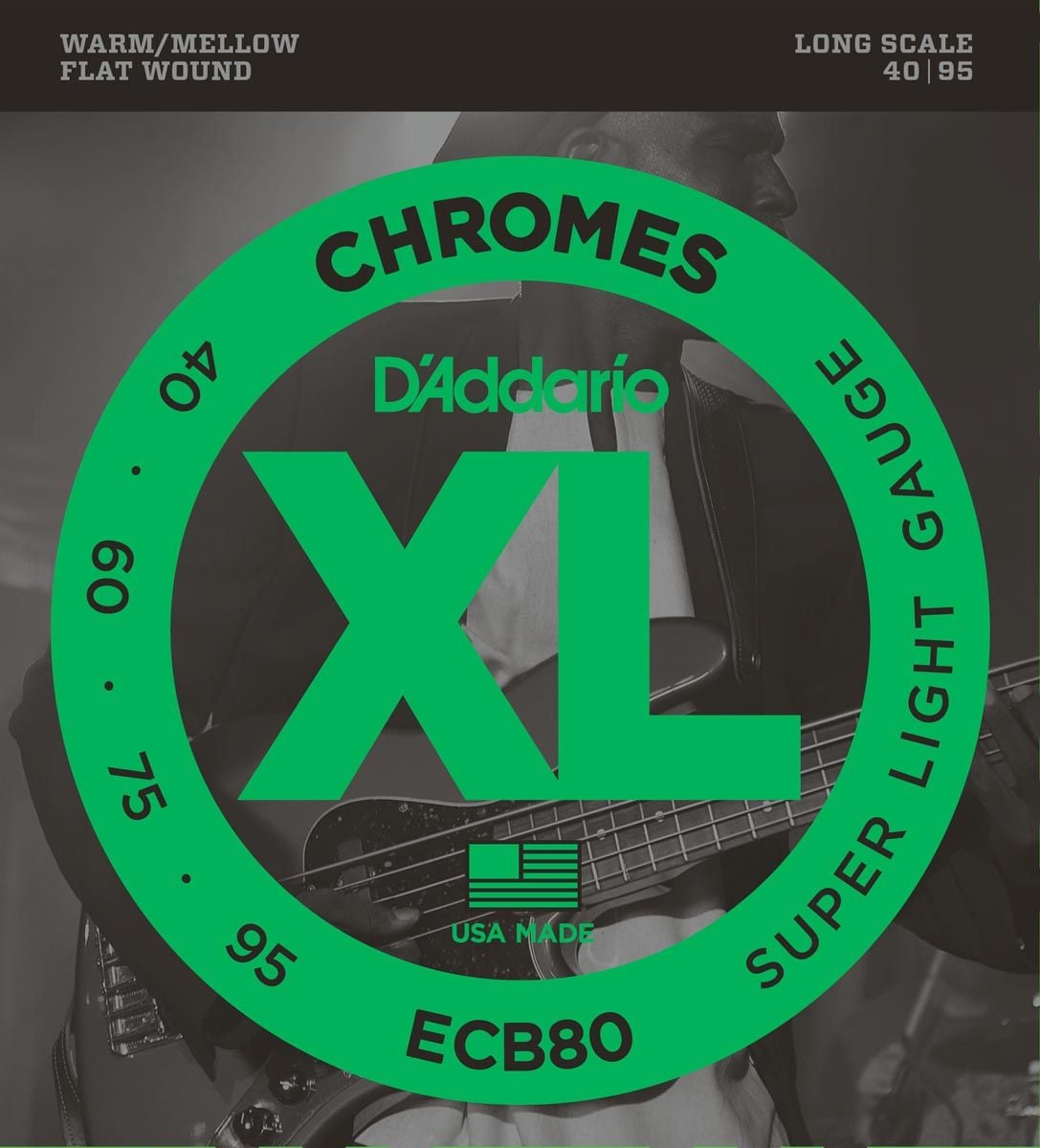 D´addario ECB80 Chromes Bass cuerda para Bajo ECB80