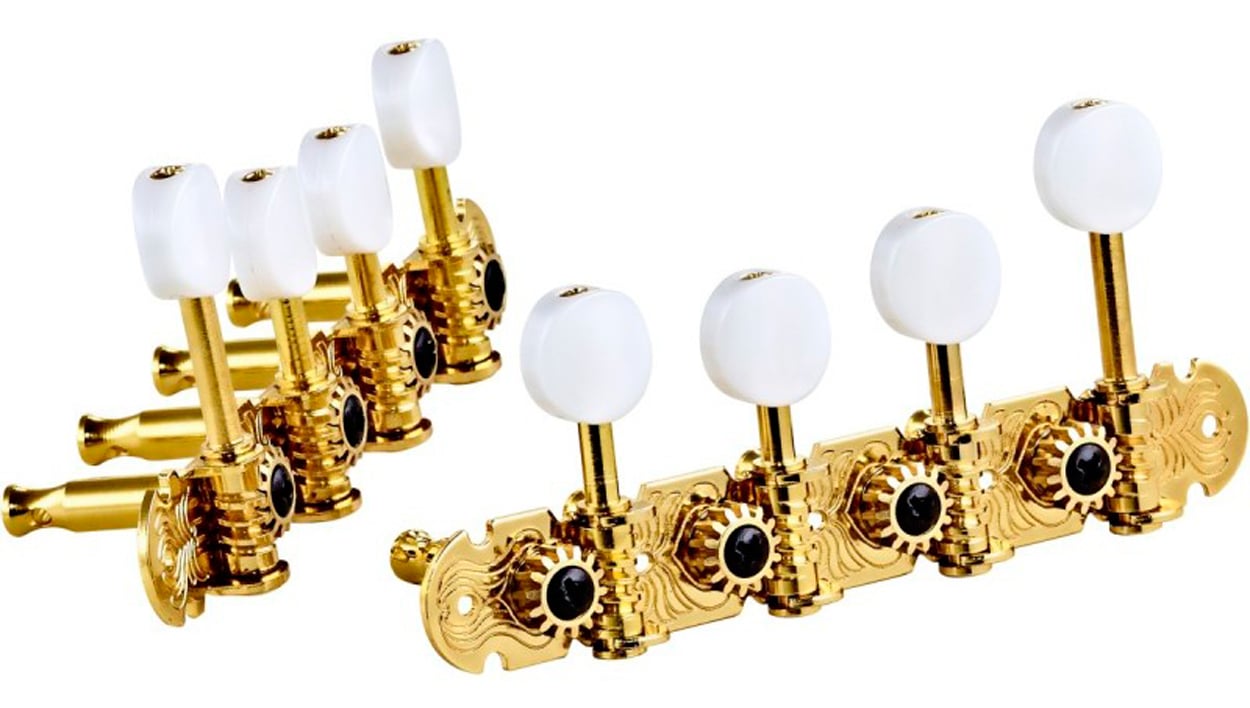 Ortega OTMMAPREM-GO. Clavijero Premium para Mandolina Gold OTMMAPREM-GO