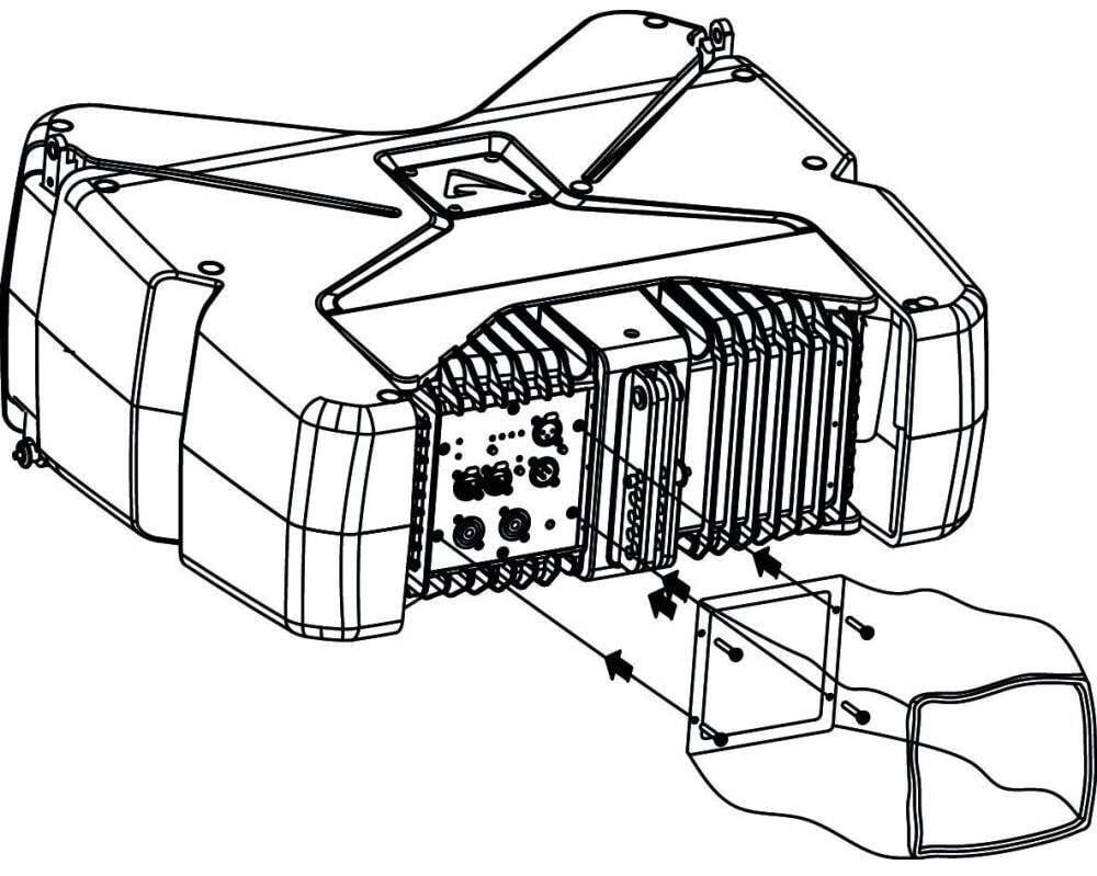 AXIOM RAINCOV800 Protección para la lluvia AX800A RAINCOV800 
