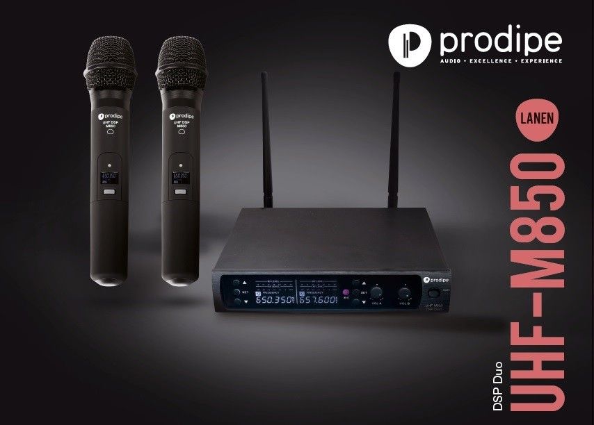 Prodipe M850 Duo Micrófono Inalámbrico M850DUO