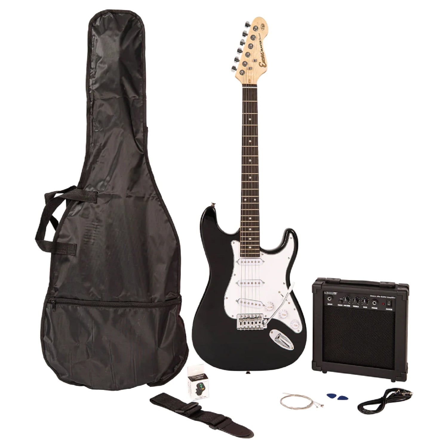 Encore E60BK Pack Guitarra Eléctrica Encore E60BK Pack