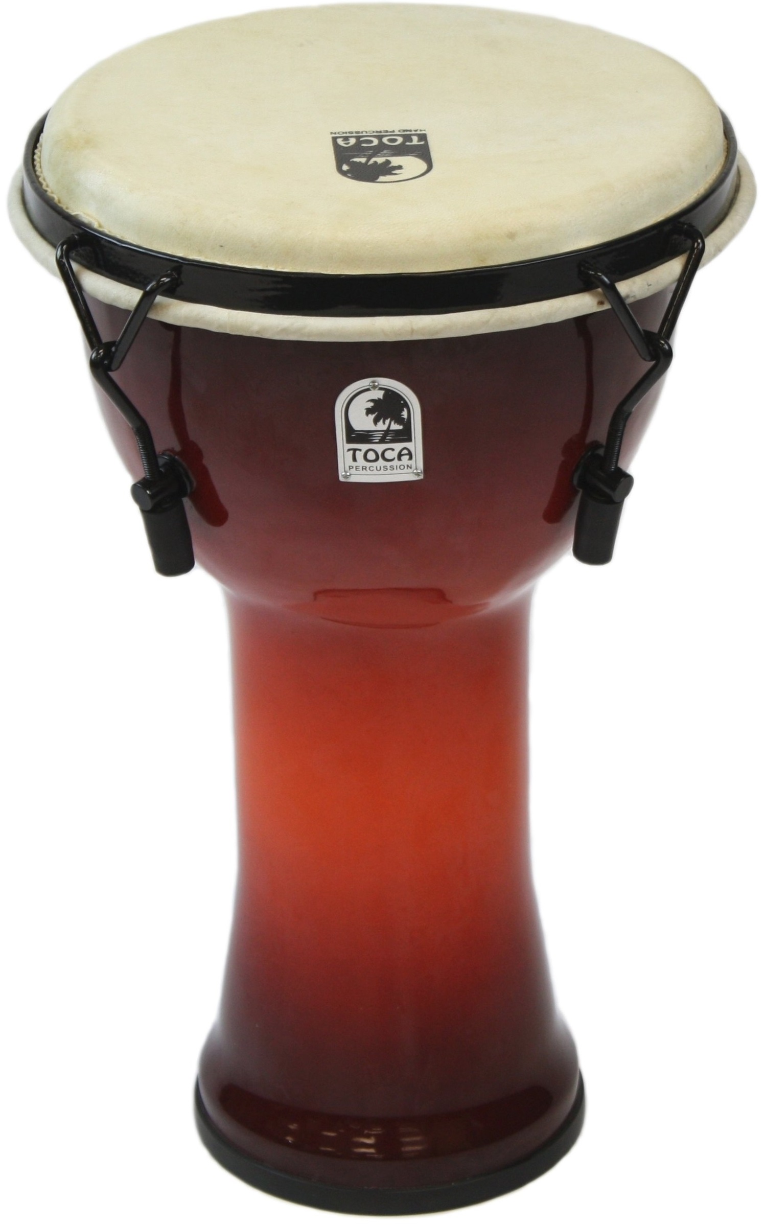 Toca Percussion SFDMX-10AFS African Sunset Djembe Freestyle Mechanically Tuned SFDMX-10AFS