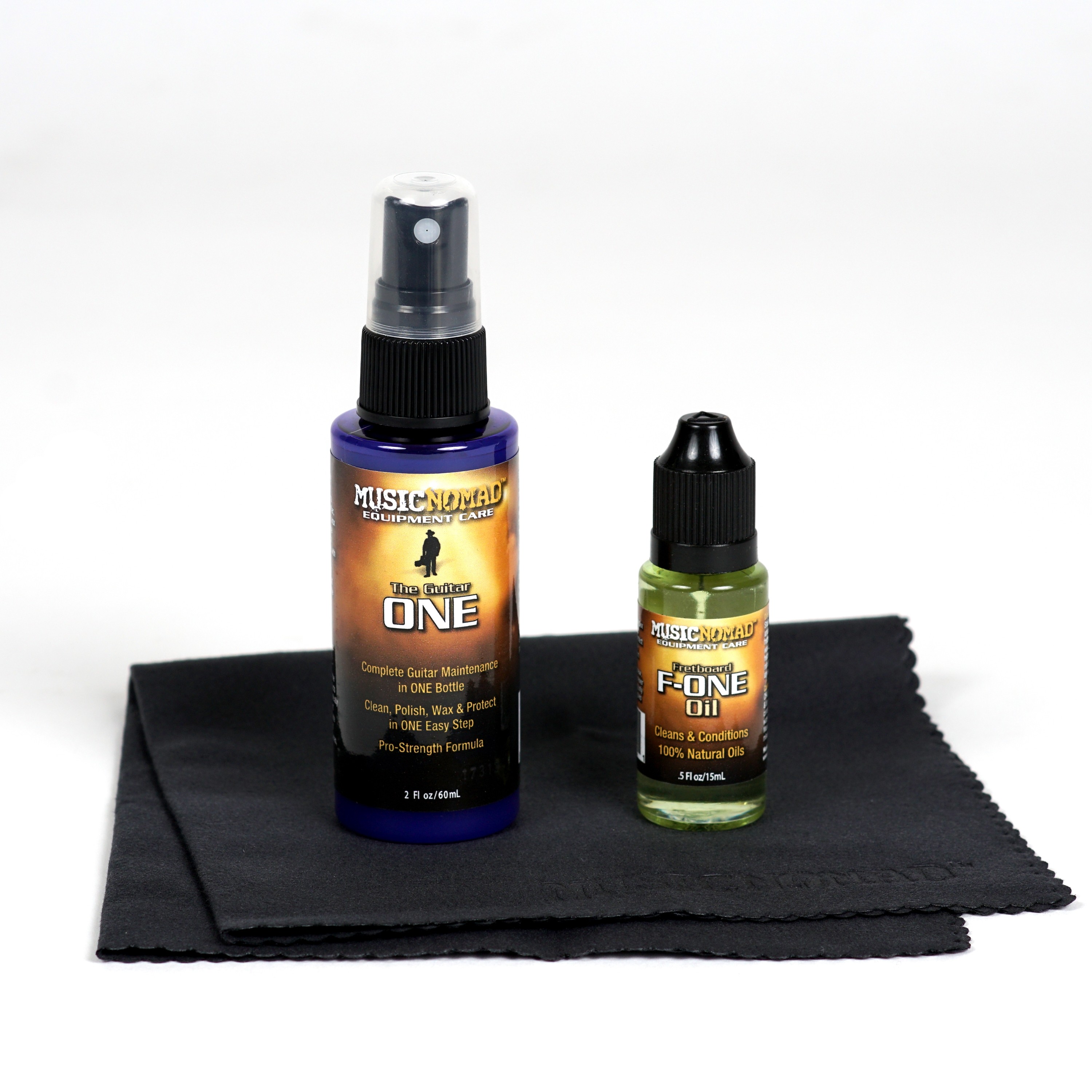MusicNomad Pack 3 Pcs. Limpieza Y Cuidado Para Guitarra: Polish MN140