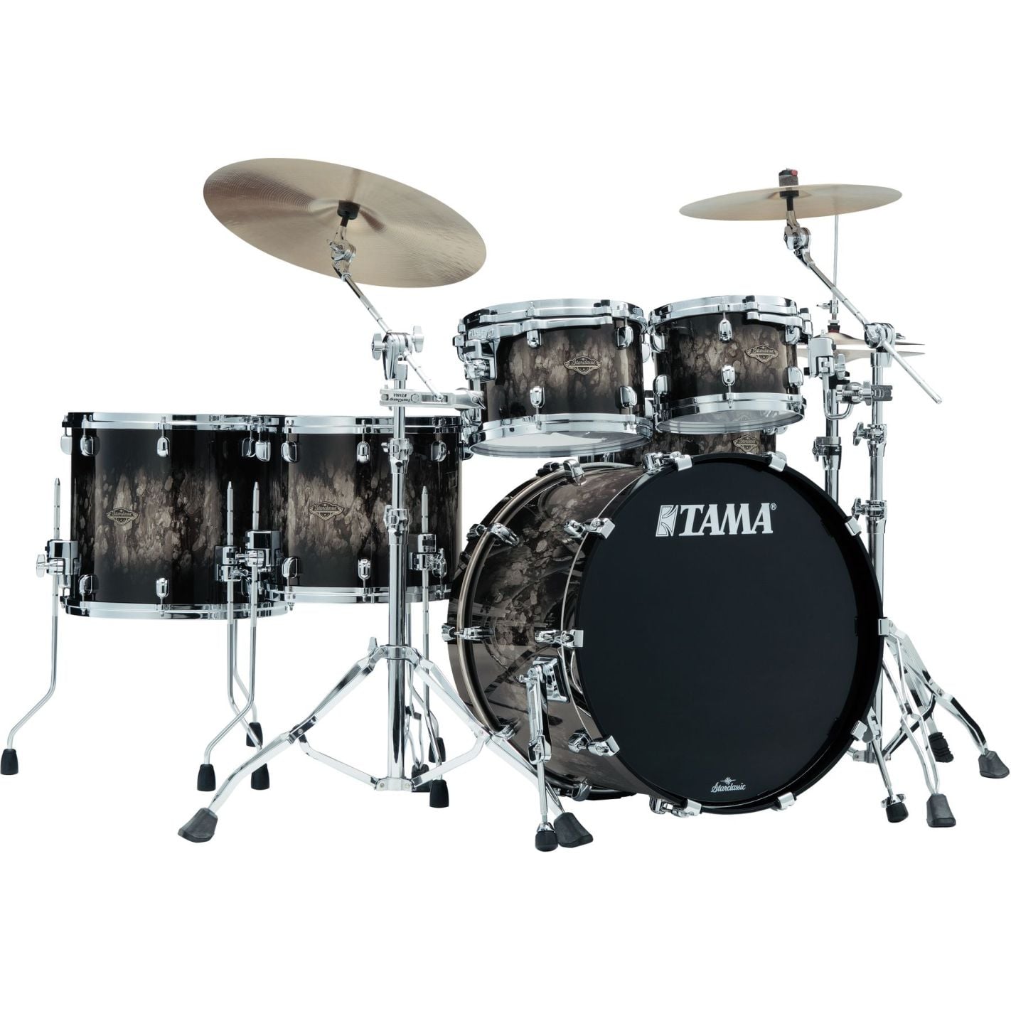Tama WBS52RZS-MPB Starclassic Molten Platinum Burst Batería Acústica WBS52RZS-MPB Starclassic Molten Platinum Burst