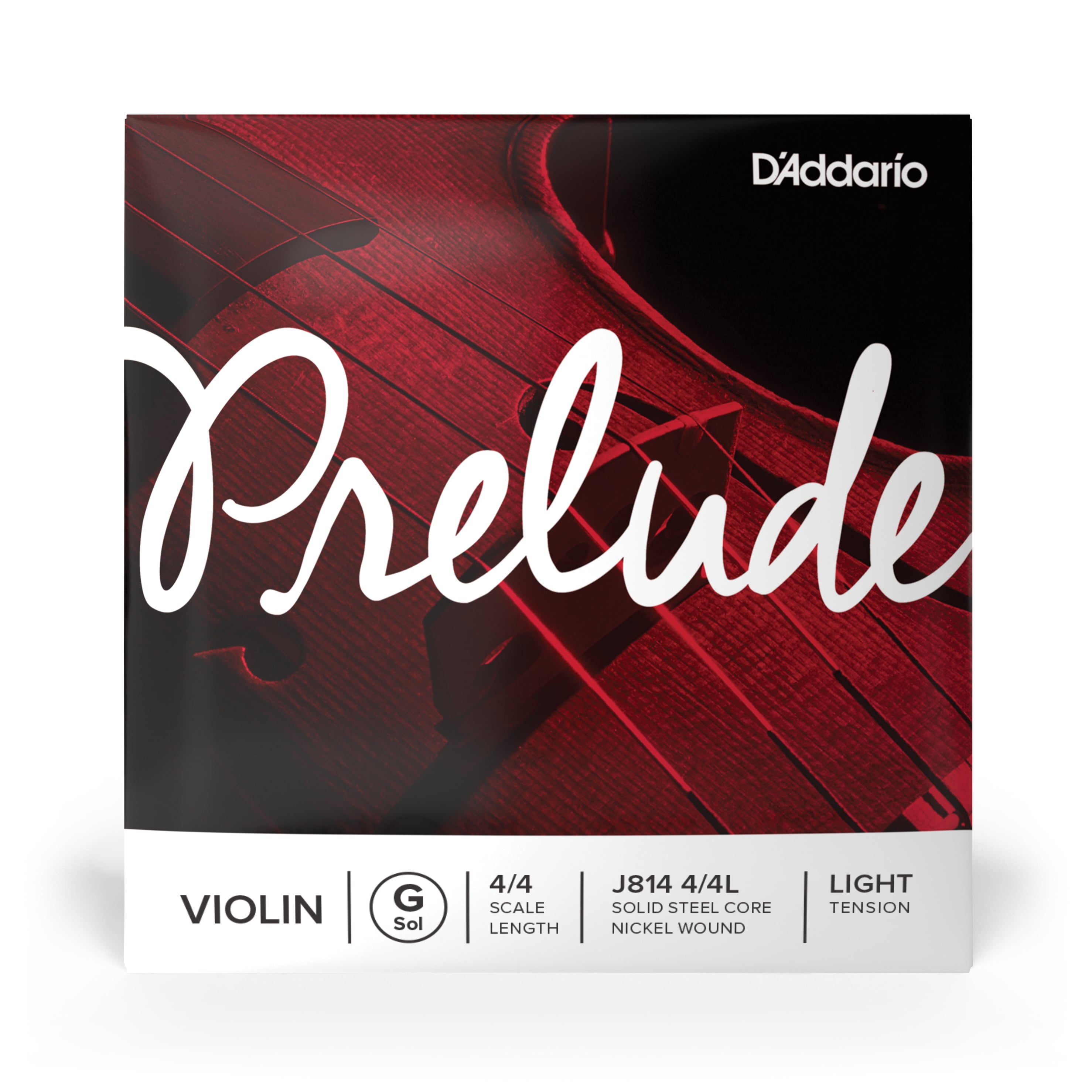 D´addario Prelude Violin G 4/4 Lgt J814 4/4L