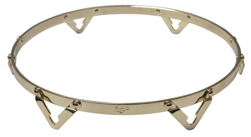 Latin Percussion 12 1/2\" Tumba | 6 orificios Aro Conga Traditional Gold LP753D