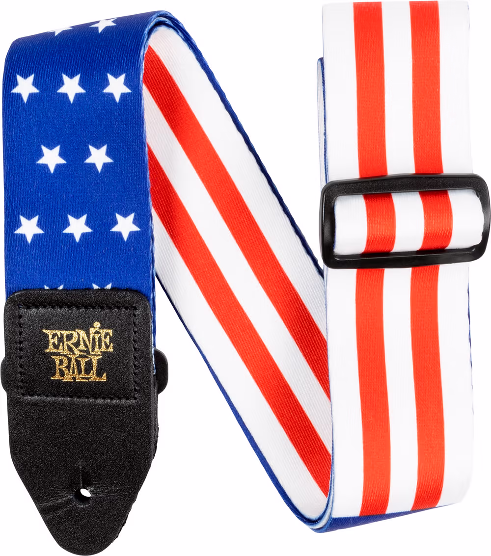 ERNIE BALL Correa Eb Guit/ Bajo Premium - Stars & Stripes AEB5631