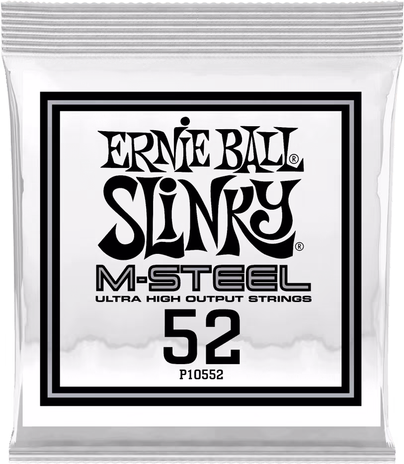ERNIE BALL Cuerda Eléctrica Slinky M-Steel .052 CEB10552
