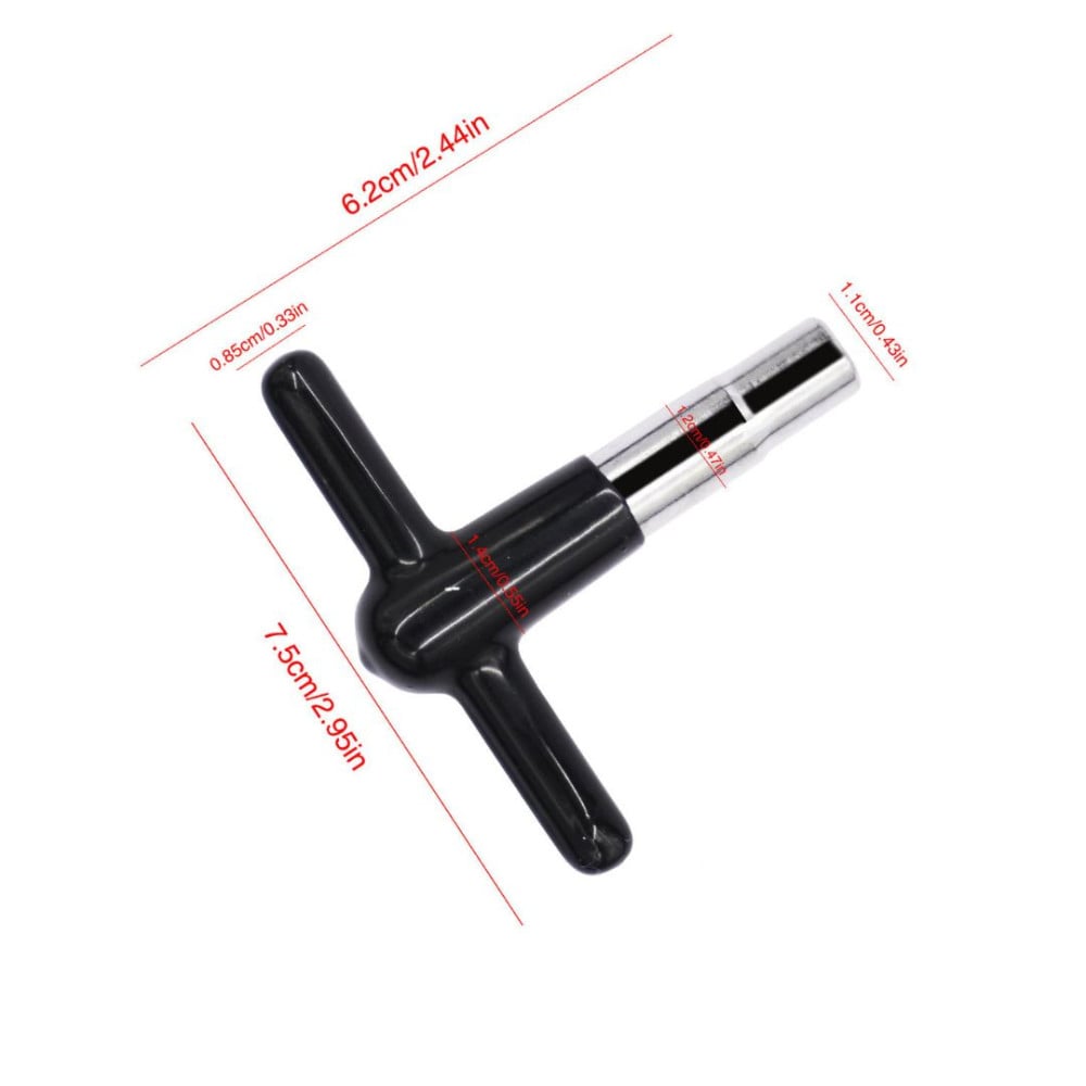 TCM Llave afinación batería DK-3H recubrimiento plastico DK-3H