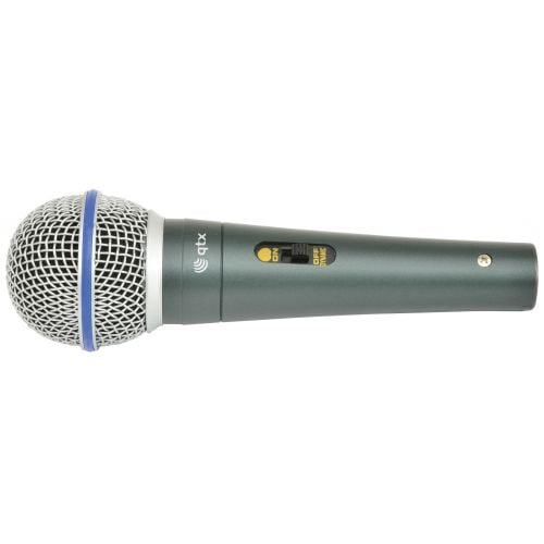 QTX DM15 Microfono Vocal Dinamico DM15