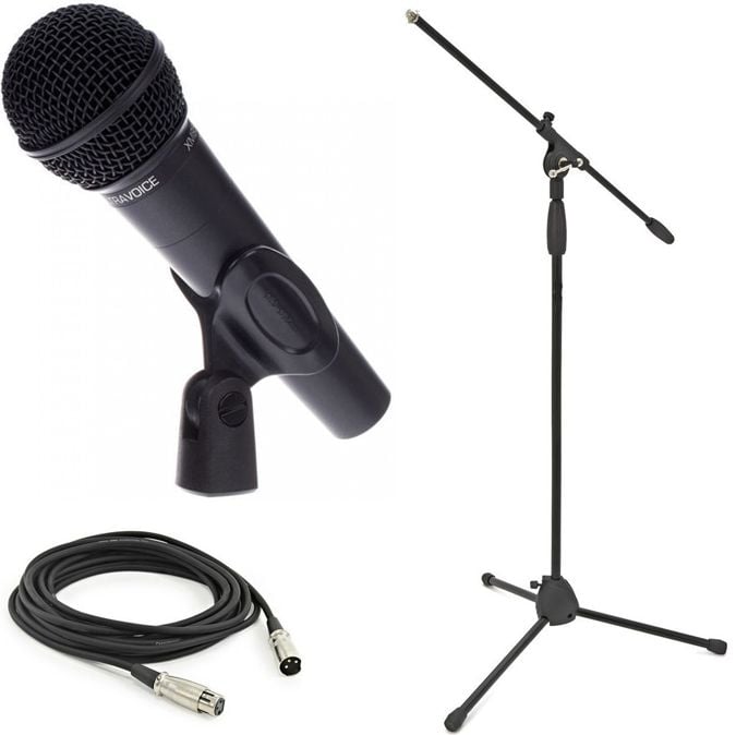 BEHRINGER XM8500 + Soporte + Cable XLR 3 Metros XM8500