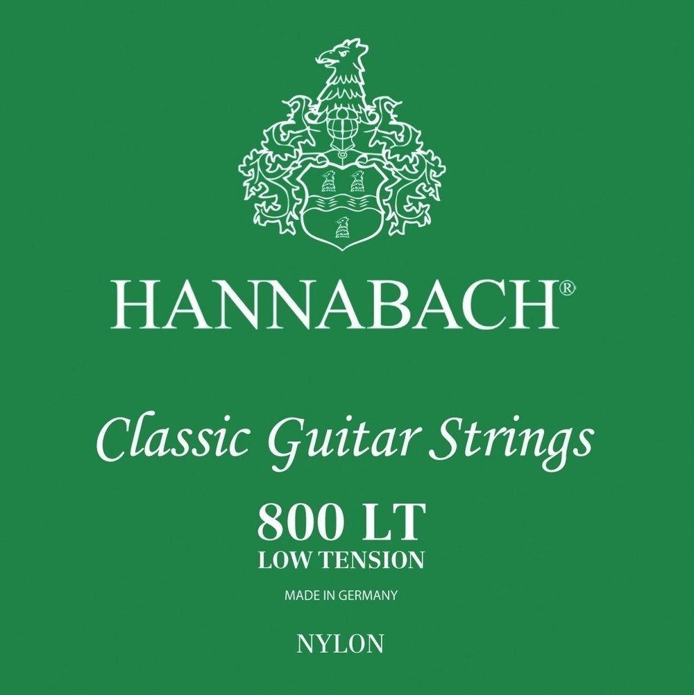 Hannabach 800LT Green Low Tension Cuerdas para guitarra clásica 800LT