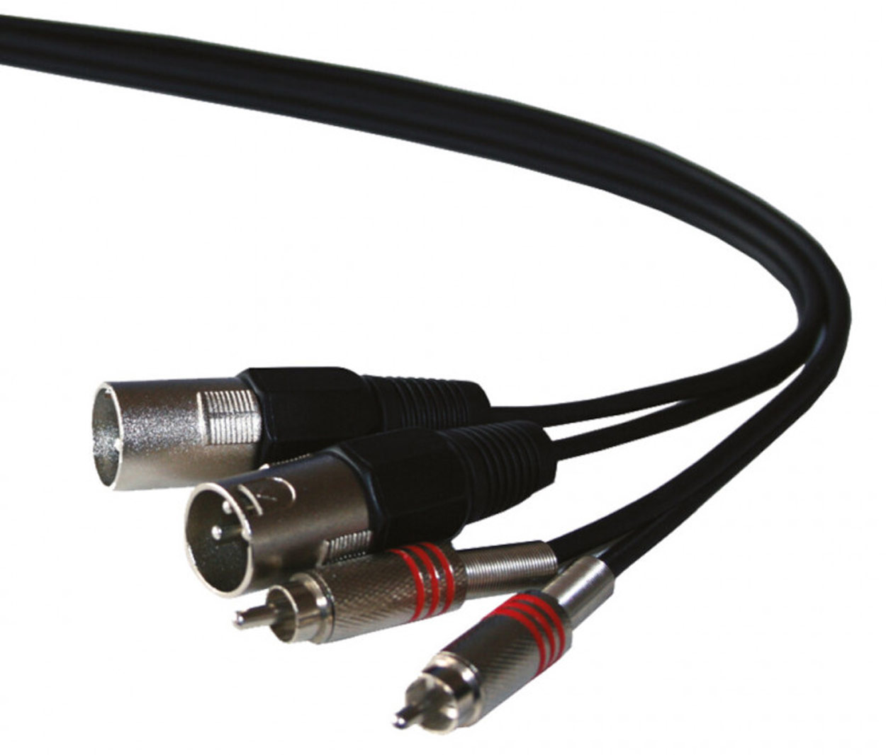 Ibiza Sound CM1.5RX-2 Cable de Línea 1,5 Metros CM1.5RX-2