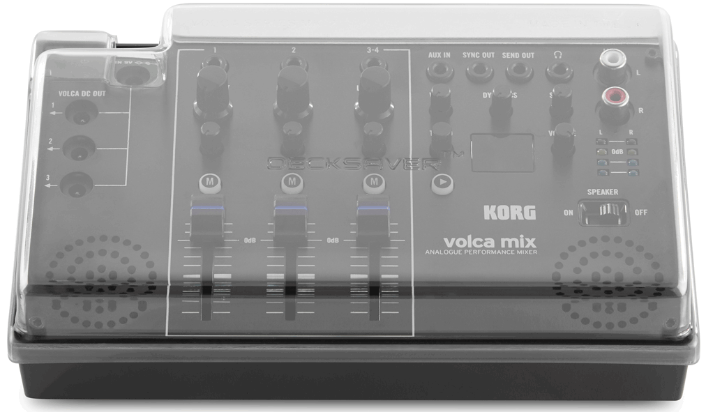 Decksaver DS-PC-VOLCA2 Tapa Para Korg Volca Drum, Volca Modular y Volca Mix DS-PC-VOLCA2