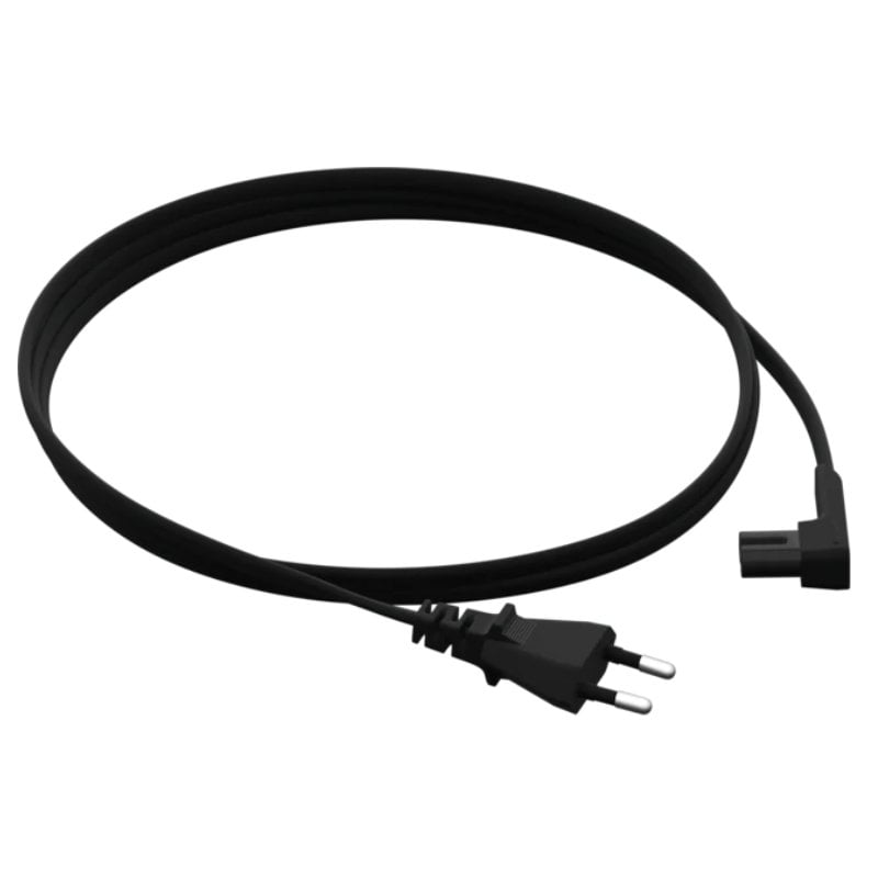 Sonos One Play Black Cable Alimentación Acodado Sonos One Play Black